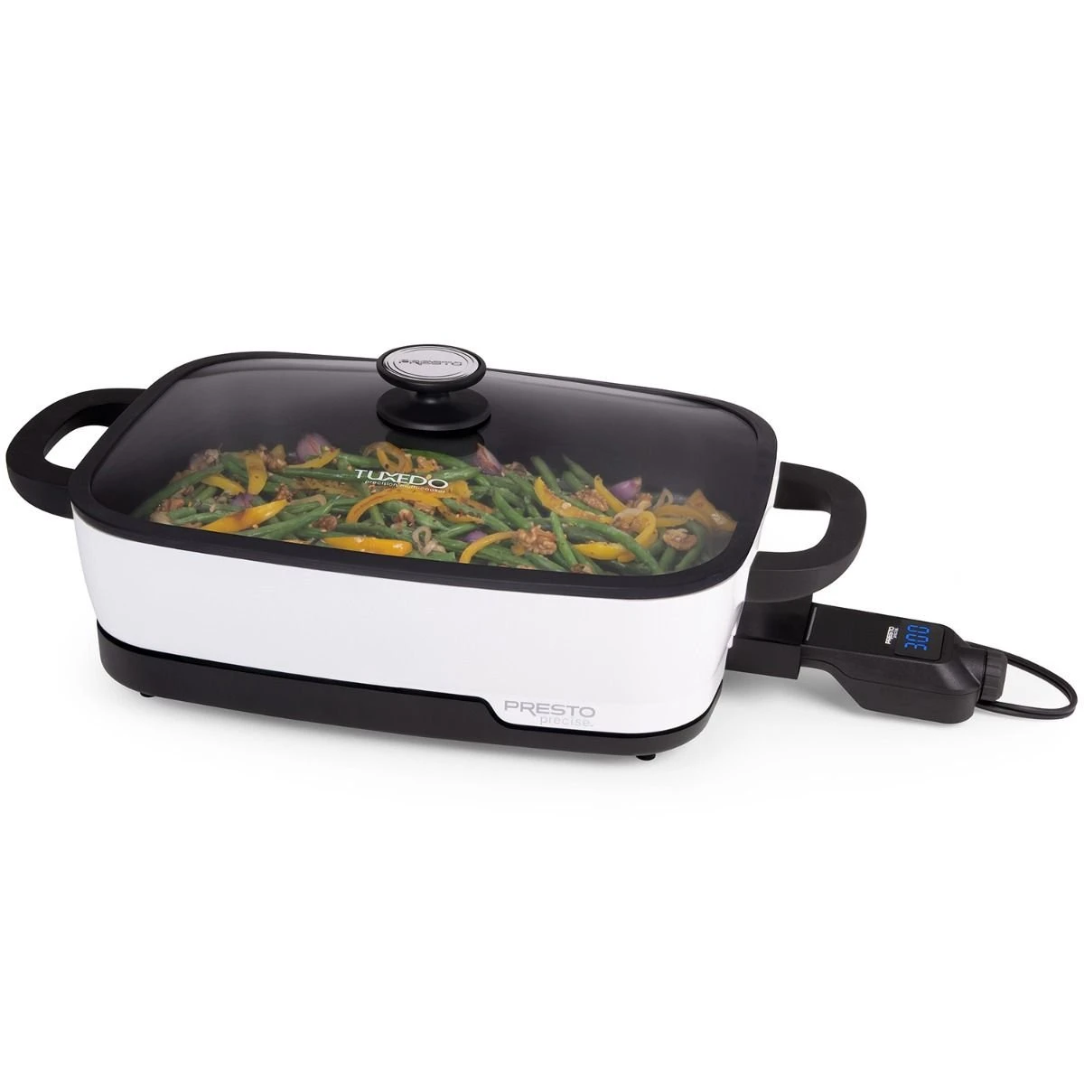 Presto® 16" Precise Tuxedo Digital Precision Skillet Multi Cooker - Image 3
