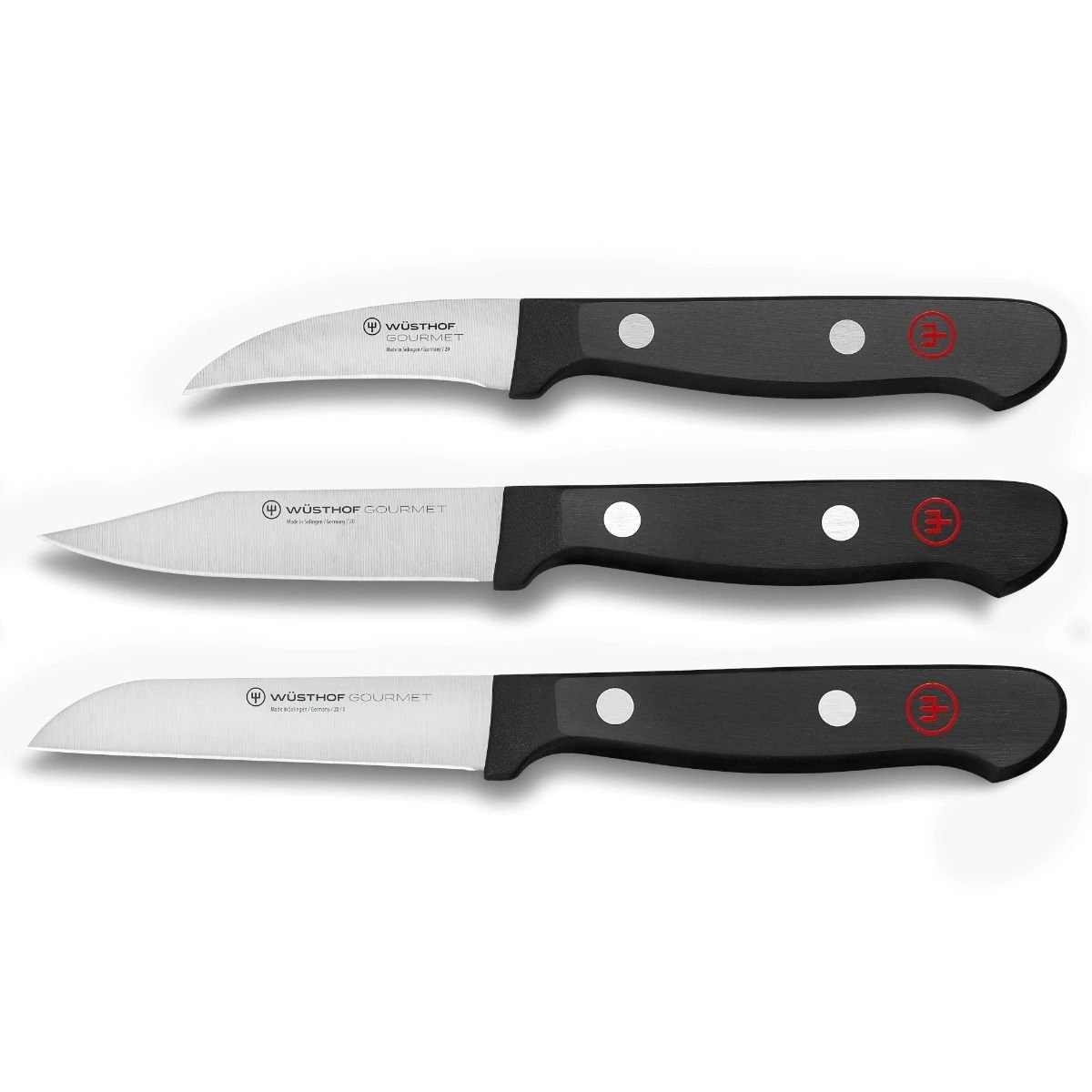Wusthof Gourmet 3-Piece Paring Knife Set
