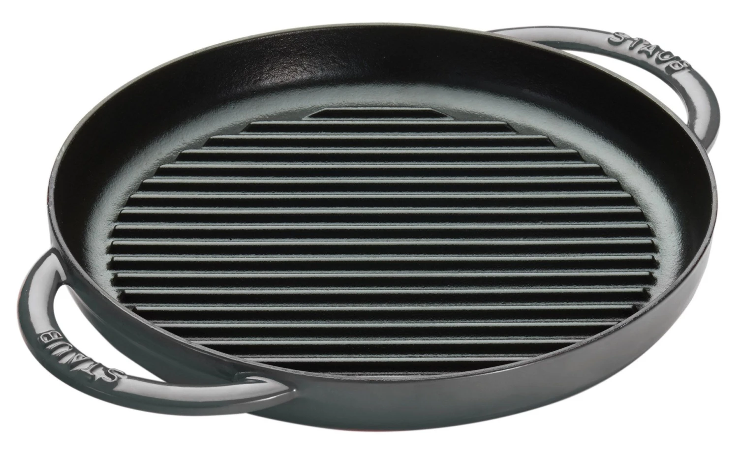 Staub 10" Cast Iron Pure Grill Pan | Multiple Colors Available - Image 2