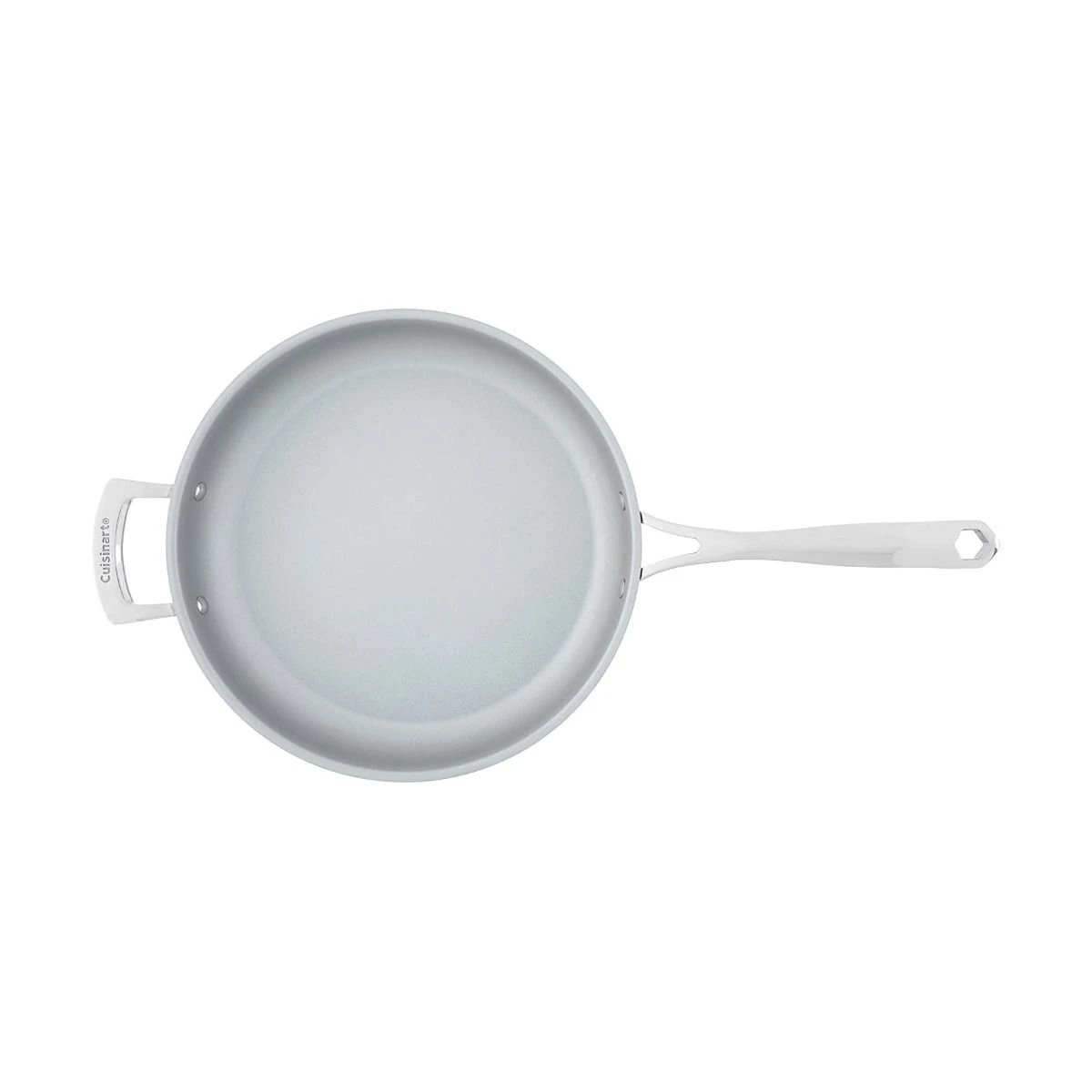 Cuisinart Forever Stainless Nonstick Skillet With Helper Handle | 12" - Image 3