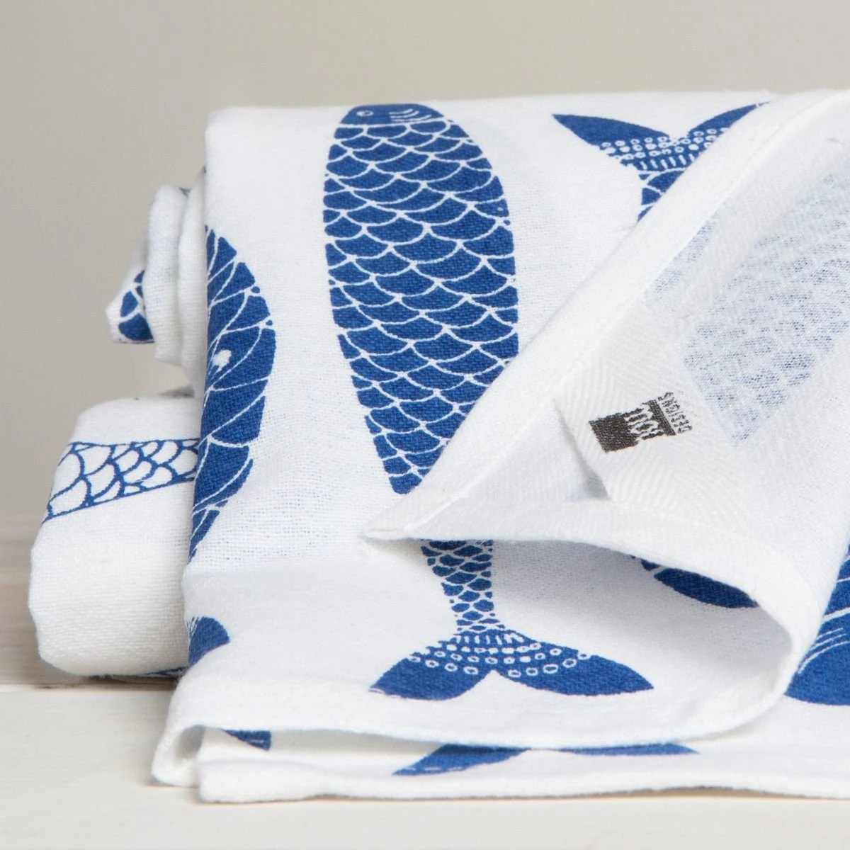 Now Designs By Danica Floursack Dishtowels (Set Of 2) | Royal Blue Fish Market - Image 6