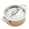 Hestan CopperBond Induction Cookware 3 Qt Covered Soup Pot