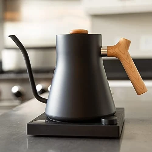 Fellow Stagg EKG Electric Pour Over Kettle | Matte Black & Maple - Image 5