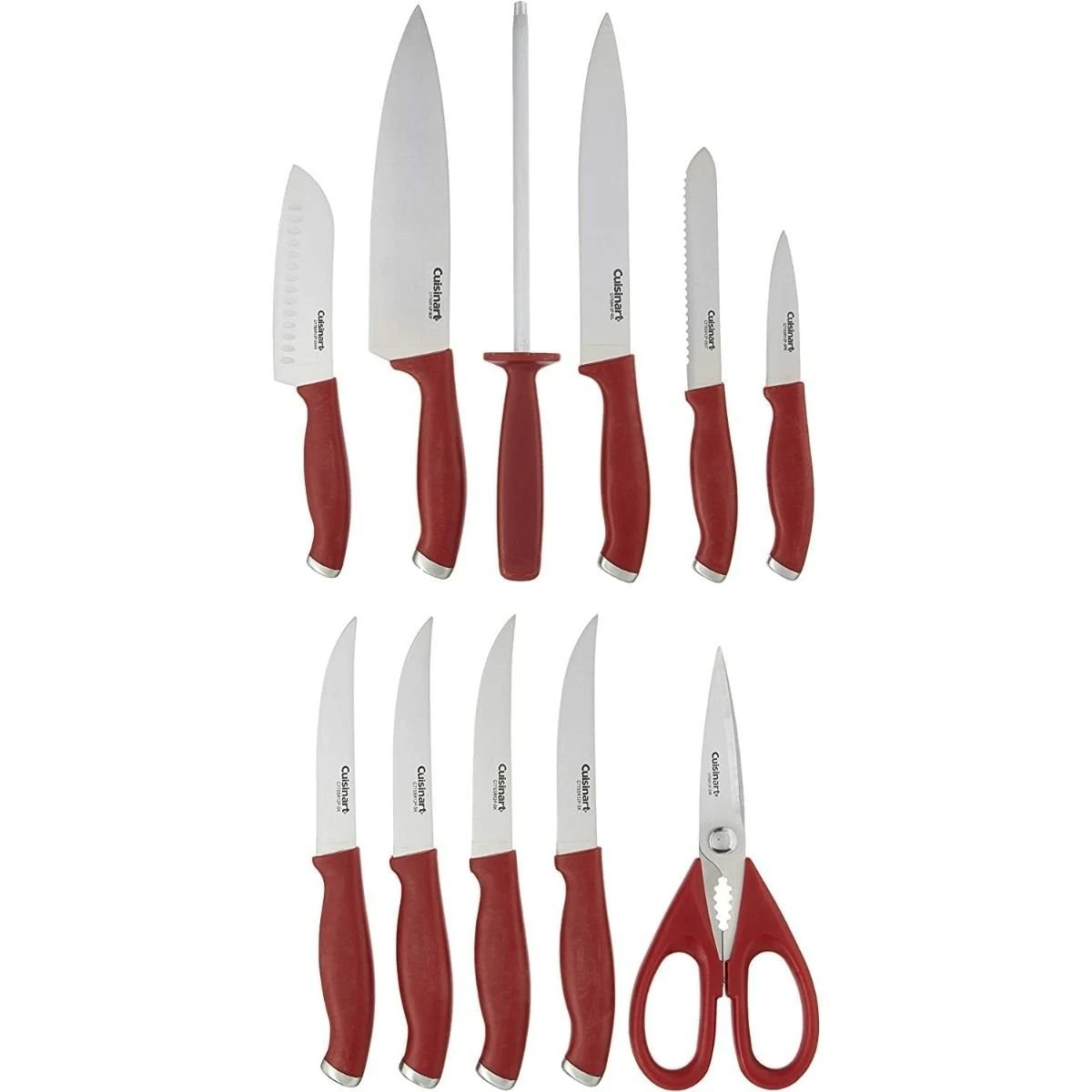 Cuisinart ColorPro 12-piece Block Set | Red - Image 3