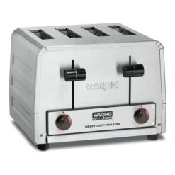 Waring Commercial Stainless Steel Heavy-Duty Toaster | 4-Slot