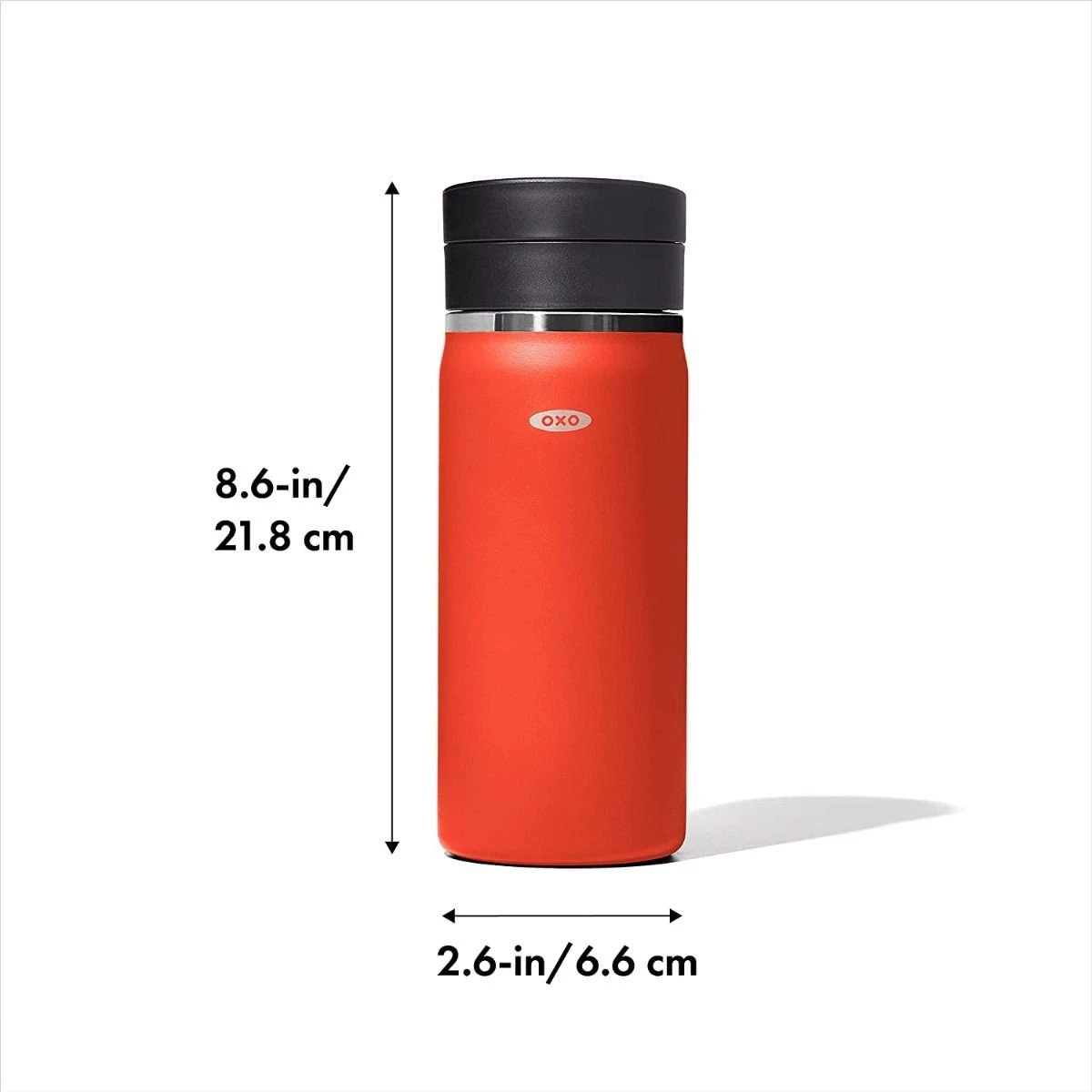 OXO Good Grips 16oz Thermal Mug Water Bottle | Terra Cotta - Image 5