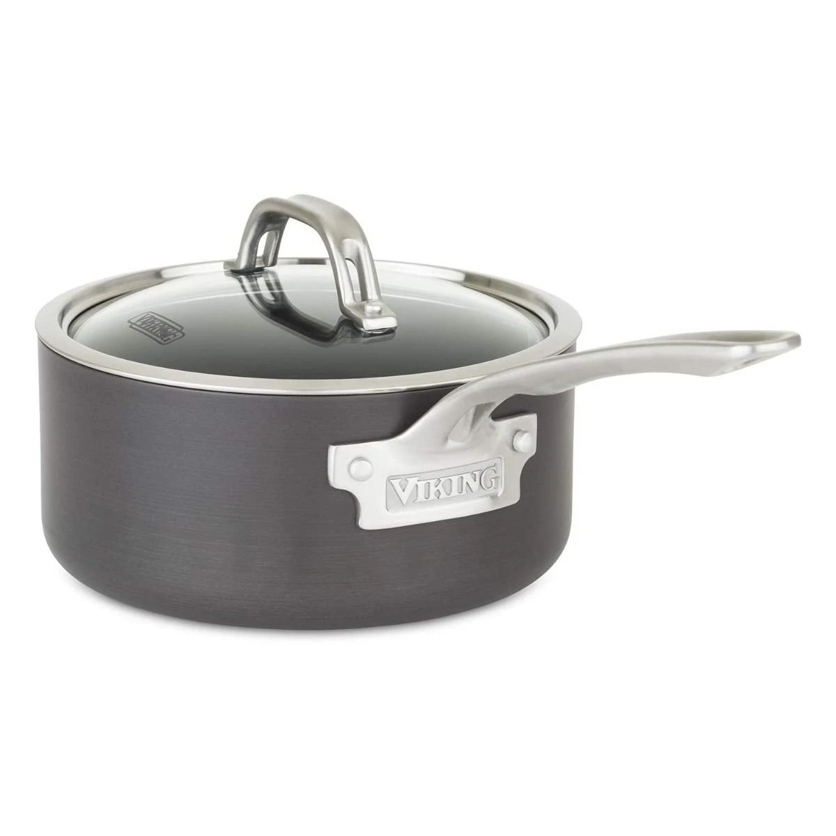 Viking Hard Anodized Nonstick Saucepan | 3-Quart - Image 2