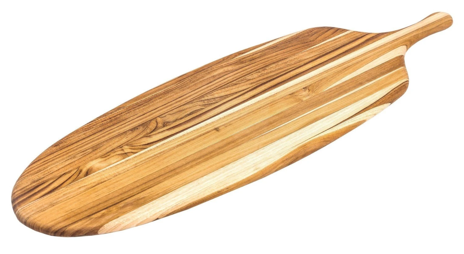 TeakHaus Long Canoe Board | 26.5" X 8.5" X 0.5" - Image 2