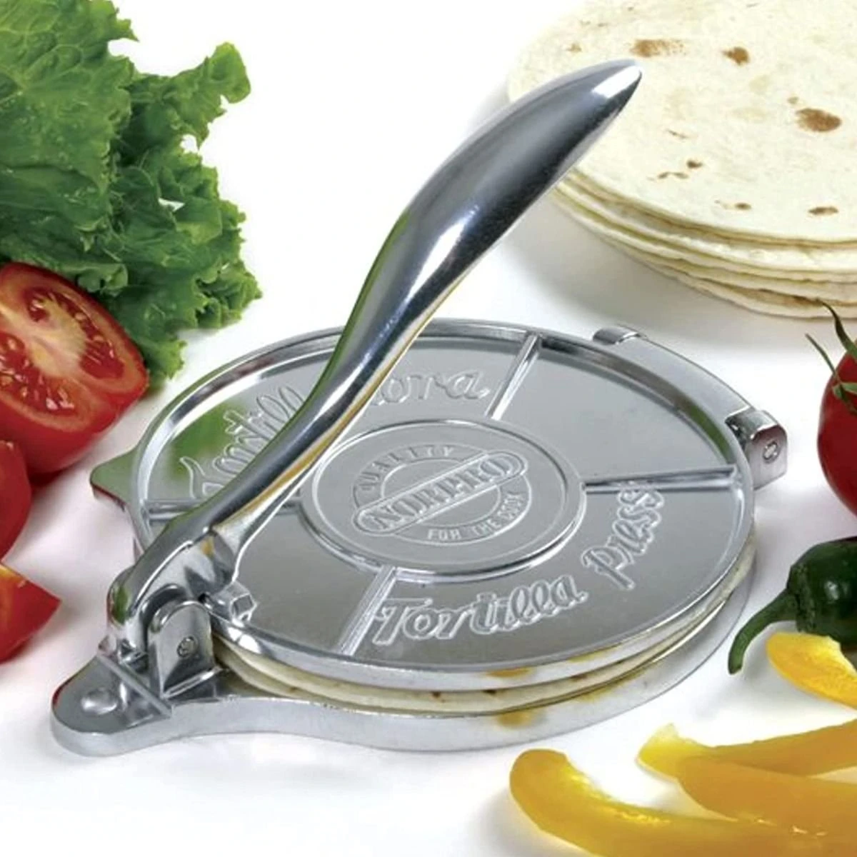 Norpro 6" Tortilla Press - Image 3