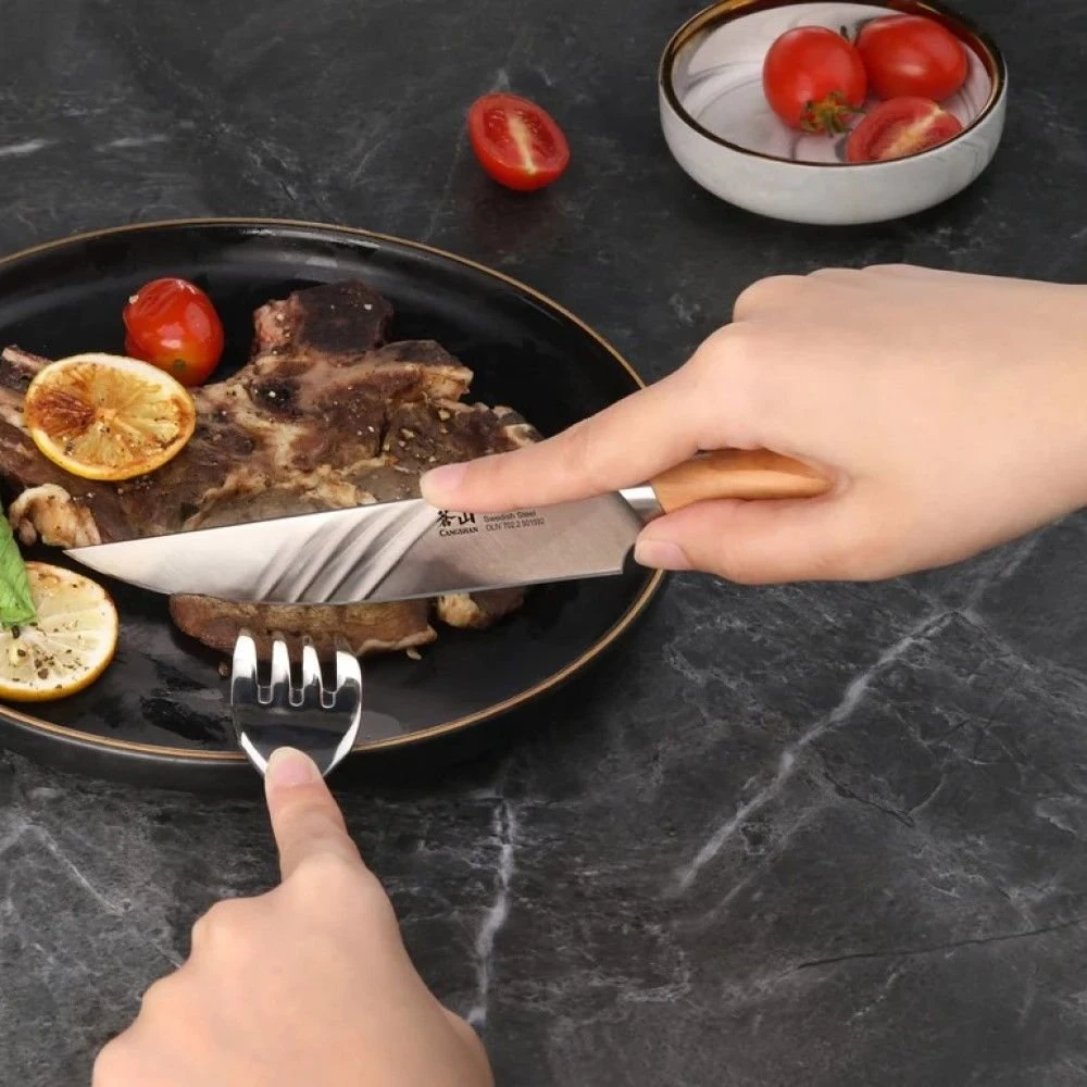 Cangshan Cutlery Oliv Series 4 Piece Steak Knife Set - Image 5