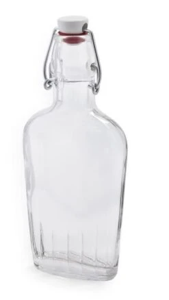 Bormioli Rocco 8.5oz Swing Top Glass Flask
