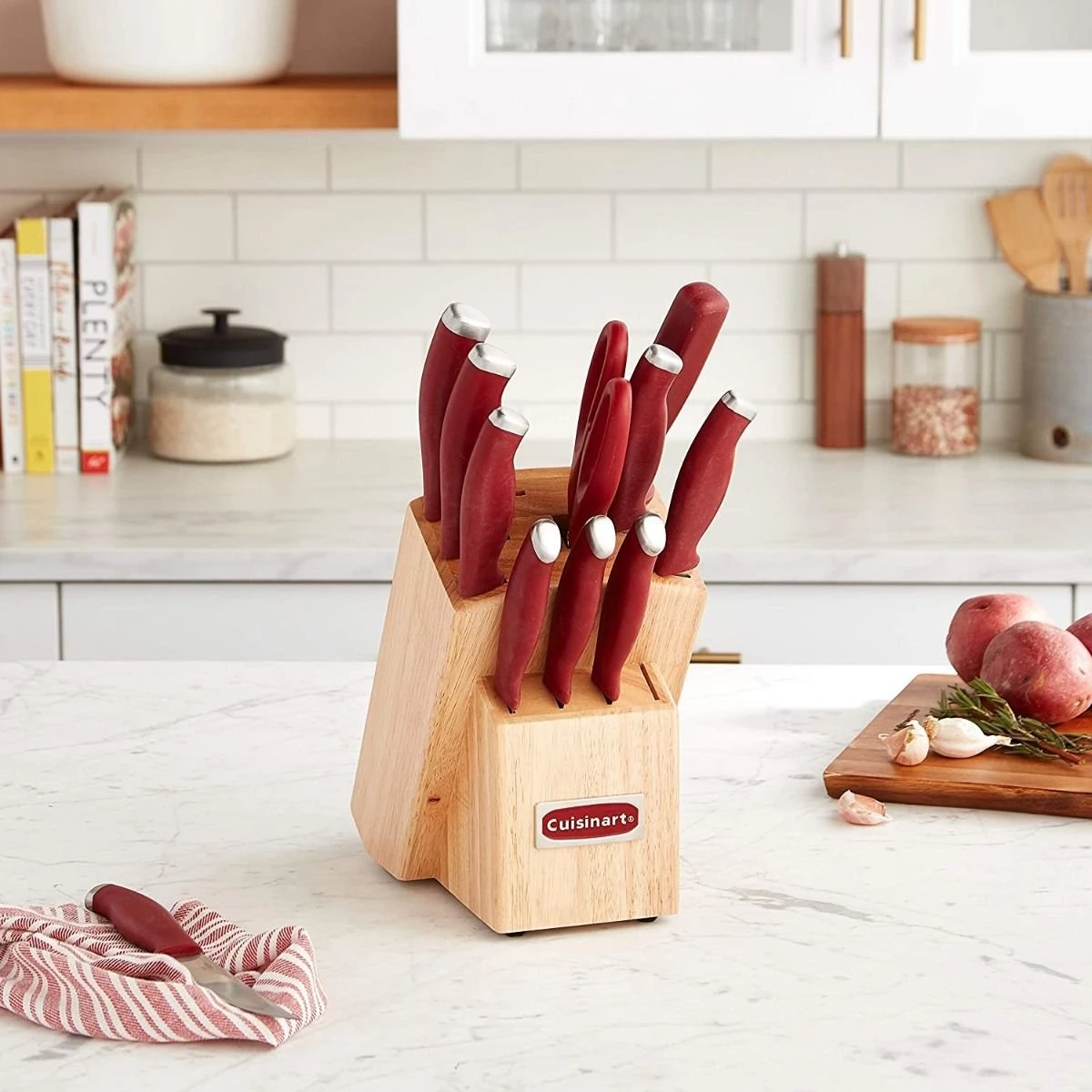 Cuisinart ColorPro 12-piece Block Set | Red - Image 4