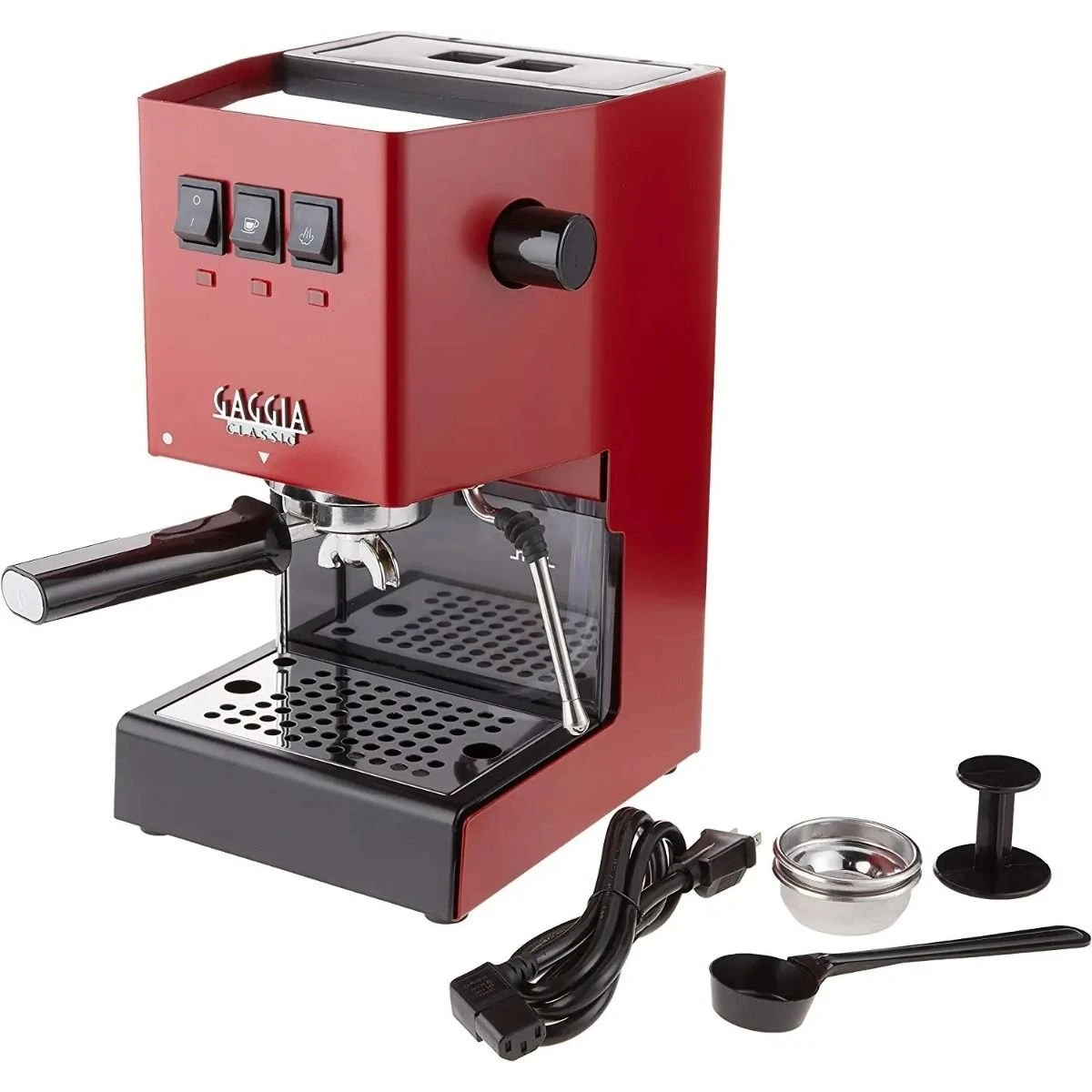 Gaggia Classic Pro Espresso Machine | Cherry Red - Image 2