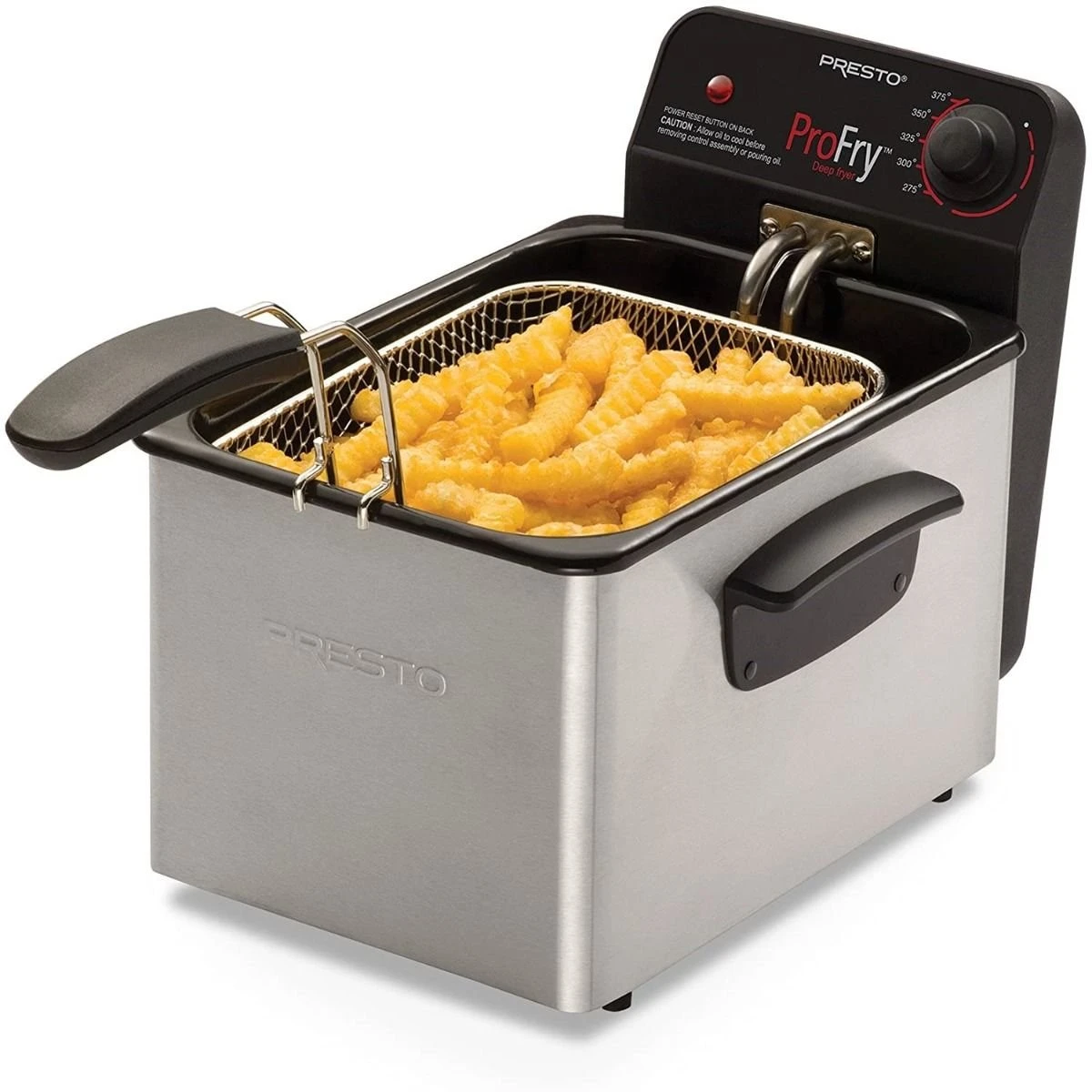 Presto® Stainless Steel ProFry® Immersion Element Deep Fryer | 3 Qt. - Image 3