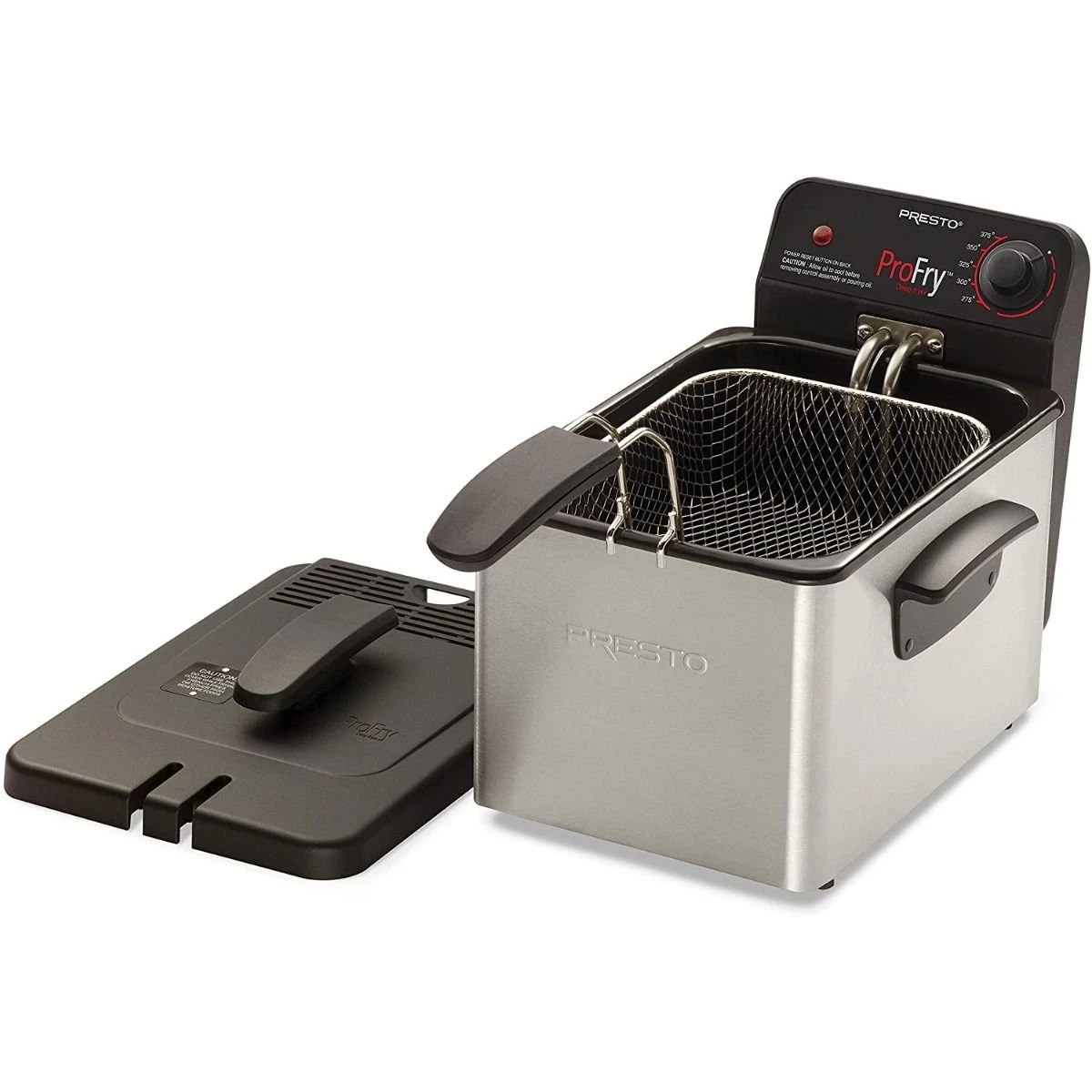 Presto® Stainless Steel ProFry® Immersion Element Deep Fryer | 3 Qt. - Image 2