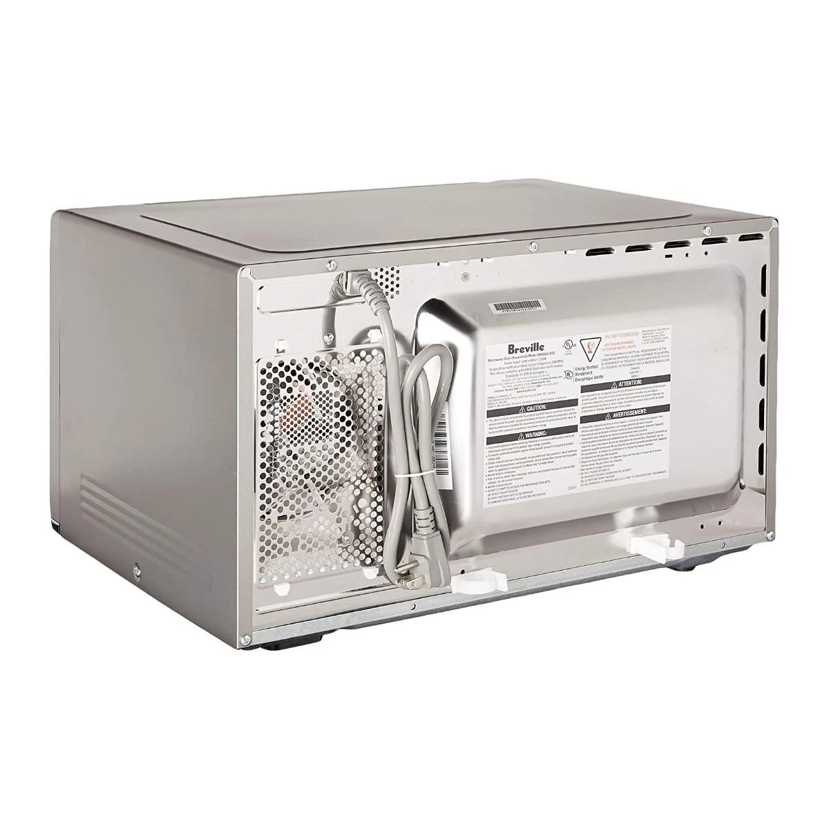 Breville The Smooth Wave Countertop Microwave Oven | Brushed Stainless Steel - Image 2