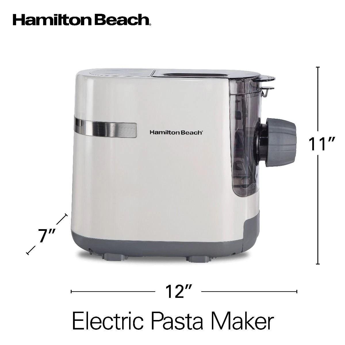 Hamilton Beach Electric Pasta & Noodle Maker | White - Image 9