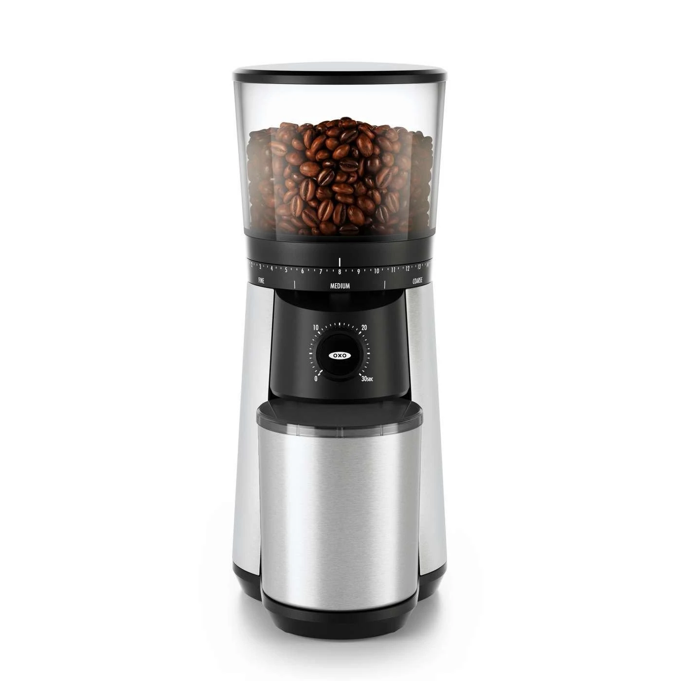 OXO BREW Conical Burr Coffee Grinder | Stainless Steel - Image 2