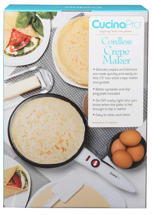 CucinaPro Cordless Crepe Maker - Image 3