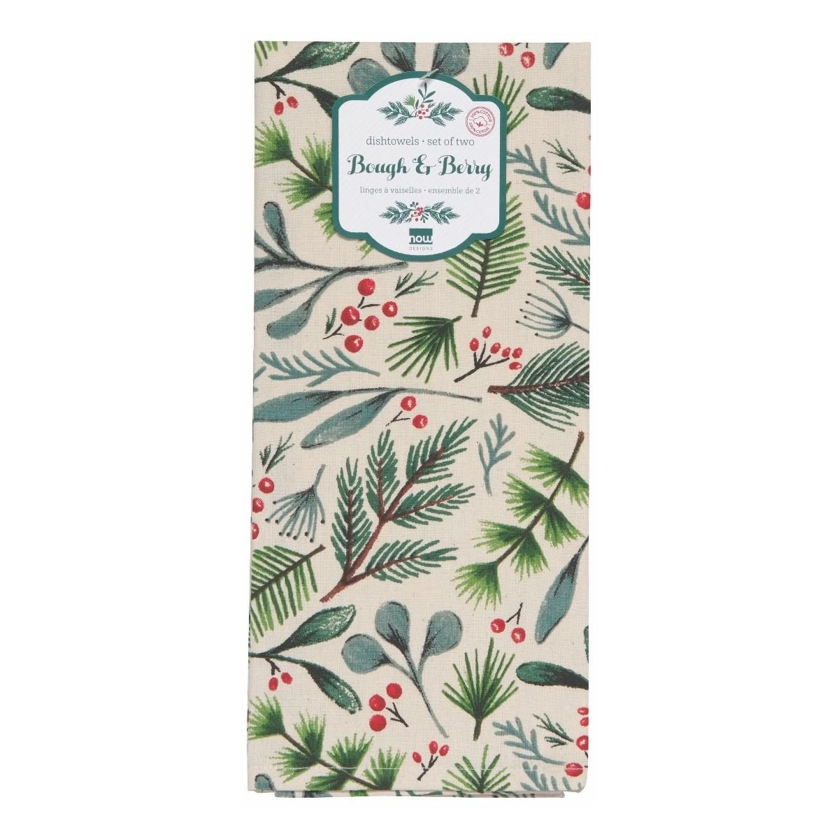 Now Designs By Danica 18" X 28" Printed Dishtowels (Set Of 2) | Bough & Berry - Image 4