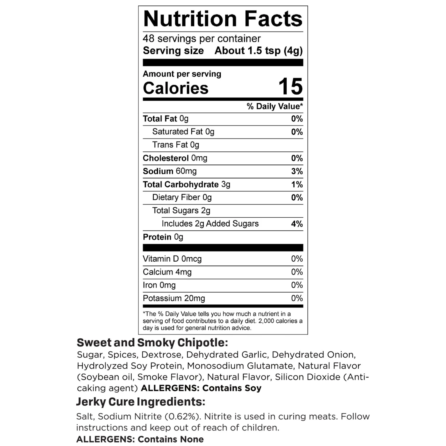 NESCO Jerky Seasoning | Sweet & Smoky Chipotle (3 Pack) - Image 3