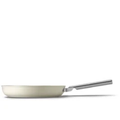 SMEG 12" Nonstick Fry Pan | Cream