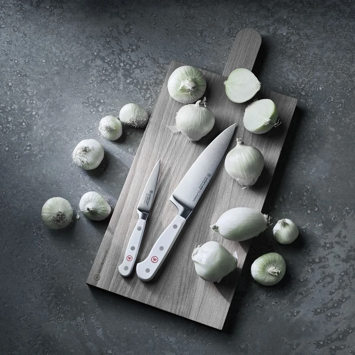 Wusthof Classic White 2-Piece Prep Set | Cook's & Paring Knives - Image 4