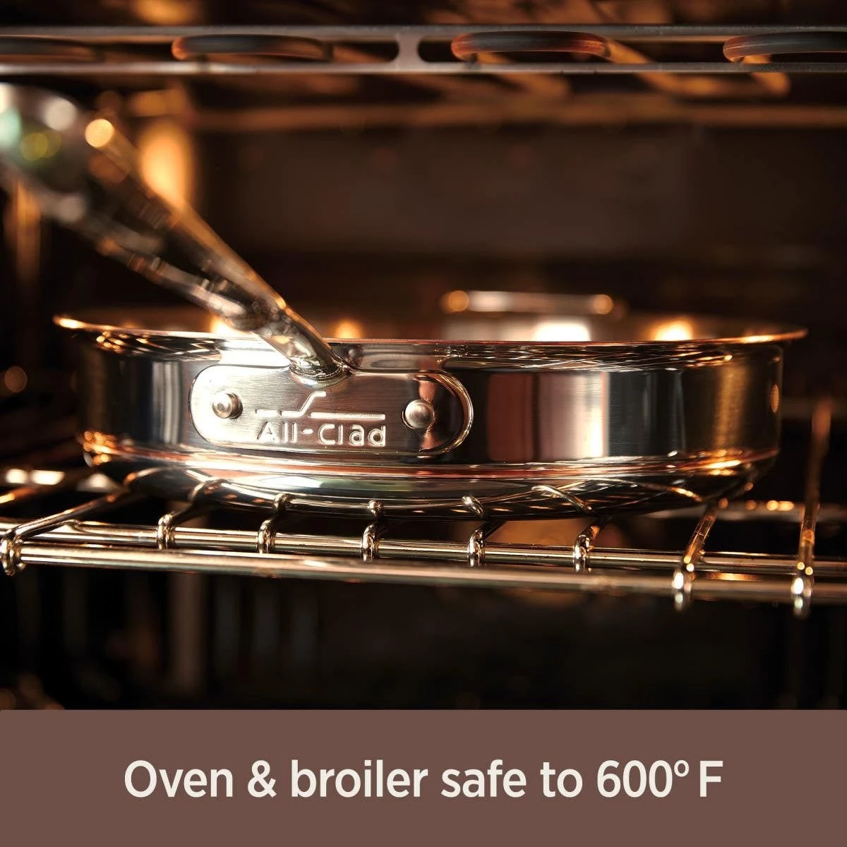 All-Clad Copper Core 5-Ply Bonded Stainless Steel Stock Pot | 8 Qt. - Image 7