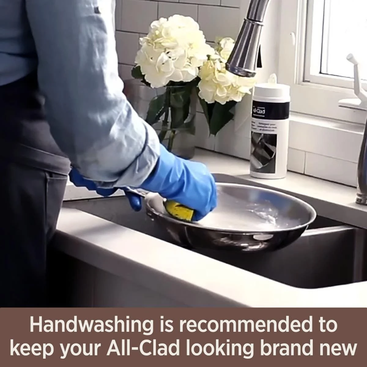 All-Clad Copper Core 5-Ply Bonded Stainless Steel Stock Pot | 8 Qt. - Image 8