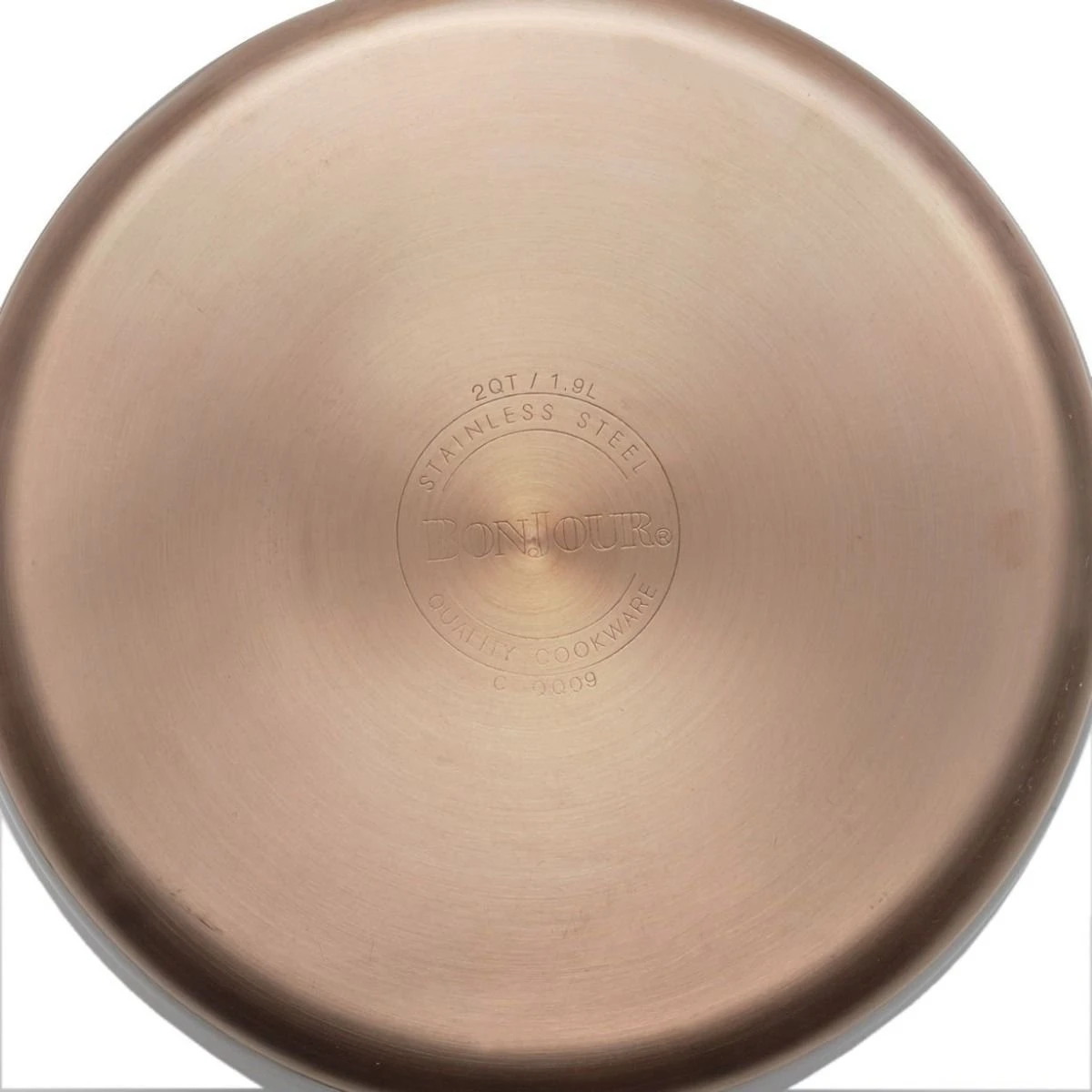 BonJour 2 Qt. Gooseneck Tea Kettle | Stainless Steel With Copper Base - Image 4