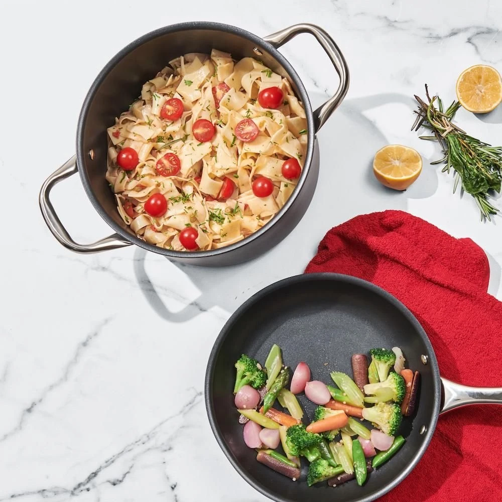 Cuisipro Easy-Release Hard Anodized Stock Pot | 6 Qt. - Image 5