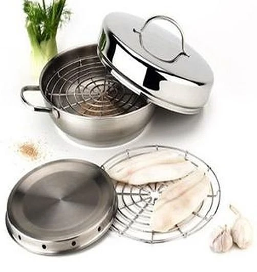 Demeyere RESTO Stovetop Smoker - 4 PC Set 12.5" - Image 2