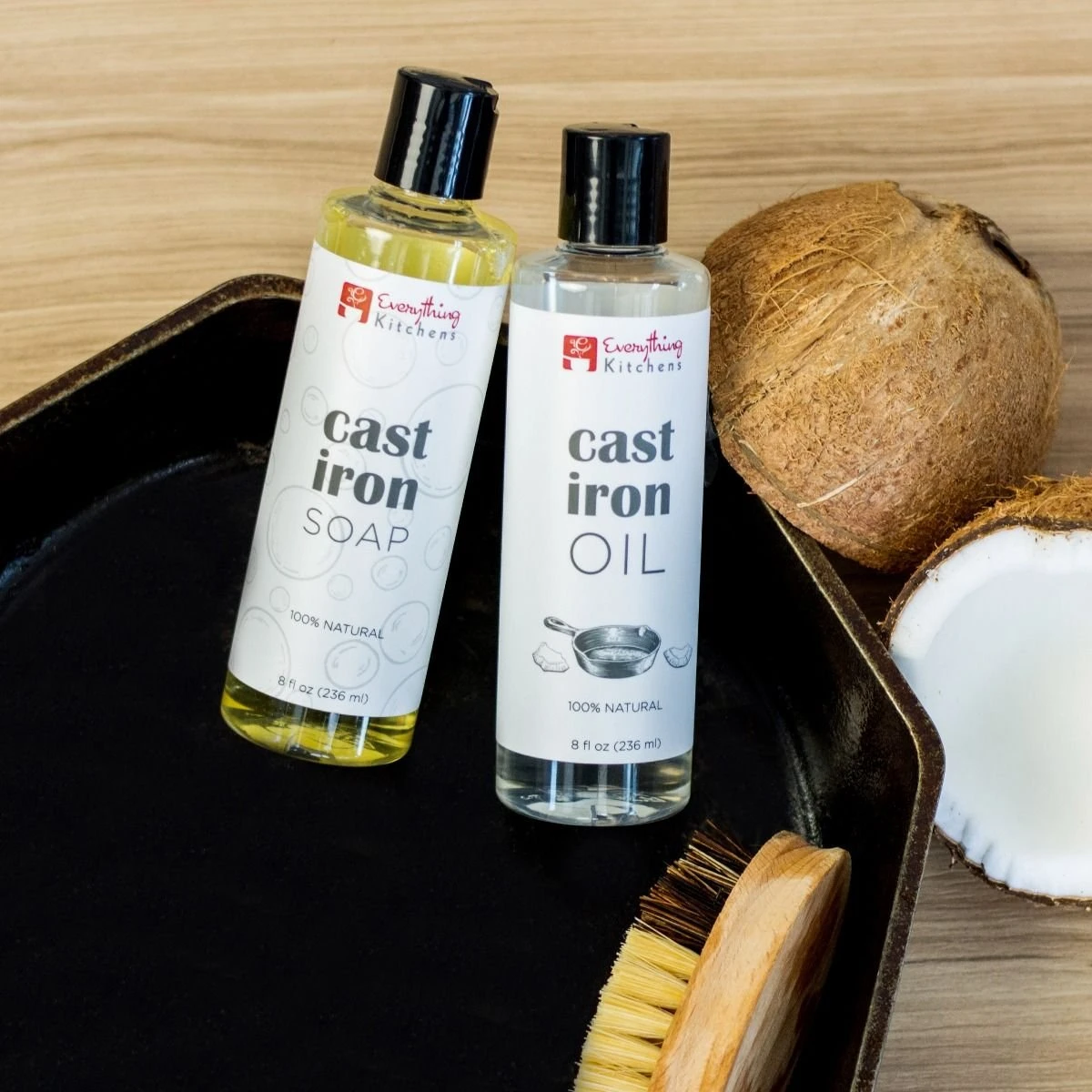 Everything Kitchens All-Natural Cast Iron Oil - Image 3