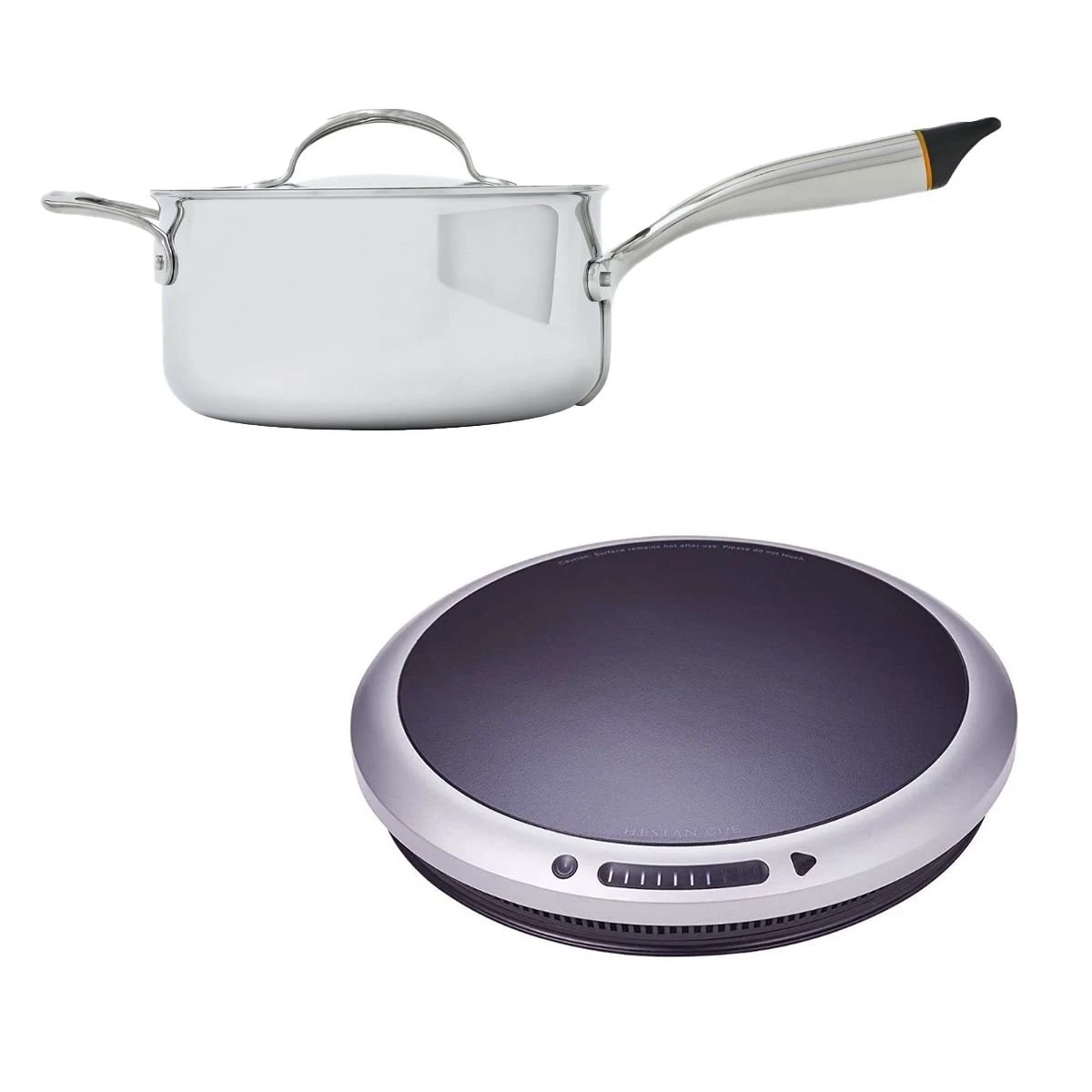 Hestan Cue 3.5 Qt Sauce Pot + Induction Cooktop