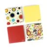 Fiesta® Coaster Set | 4-Piece (Paisley Dots)