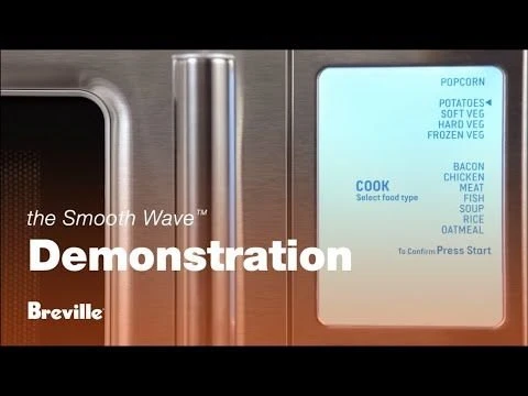 Breville The Smooth Wave Countertop Microwave Oven | Brushed Stainless Steel - Image 5