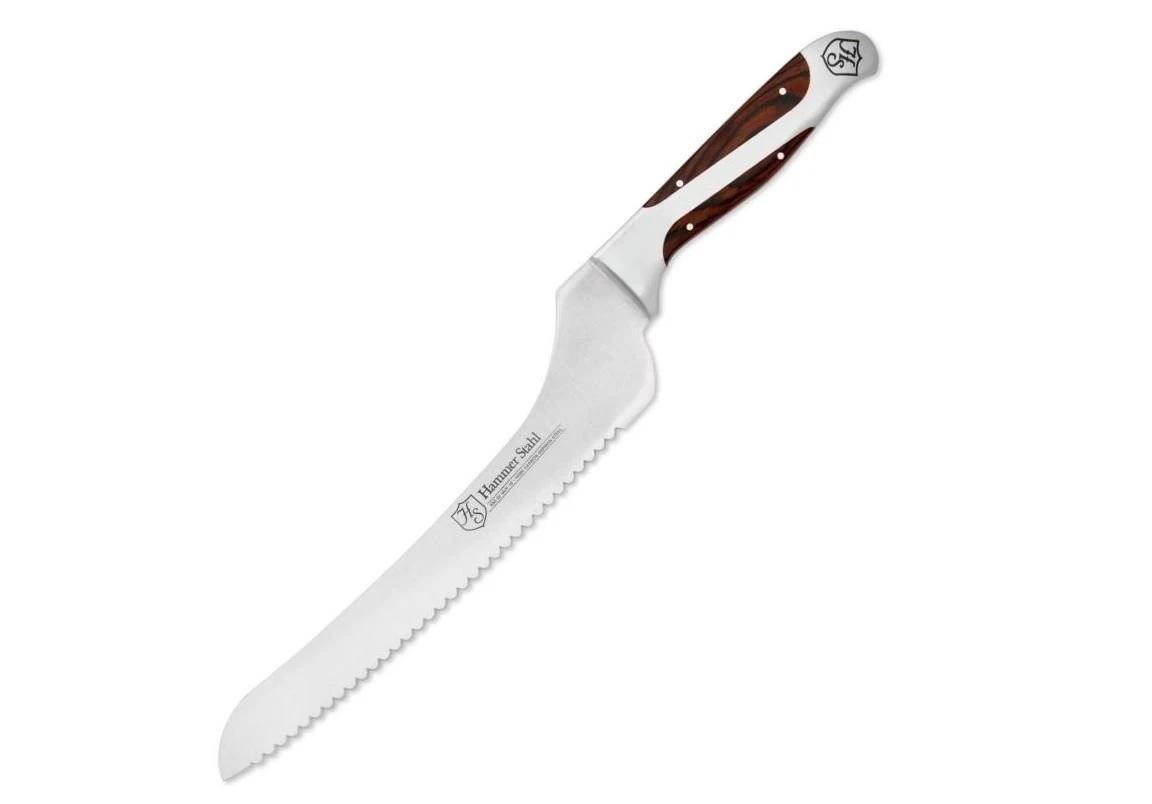 Hammer Stahl Cutlery 9" Offset Bread Knife - Image 2