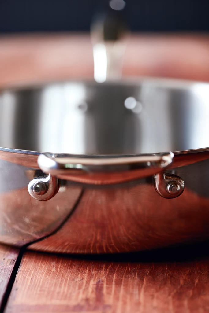 Heritage Steel Cookware Stainless Steel Deep Saute Pan With Cover | 4 Qt. - Image 4