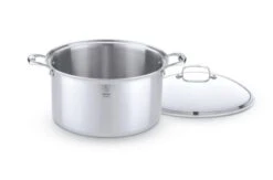 Heritage Steel Cookware Stainless Steel Stock Pot With Cover | 12 Qt.