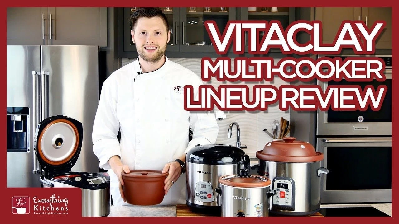 VitaClay 2-in-1 Rice Slow Cooker & Clay Insert - Round, 6-cup / 3.2-Quart - Image 2