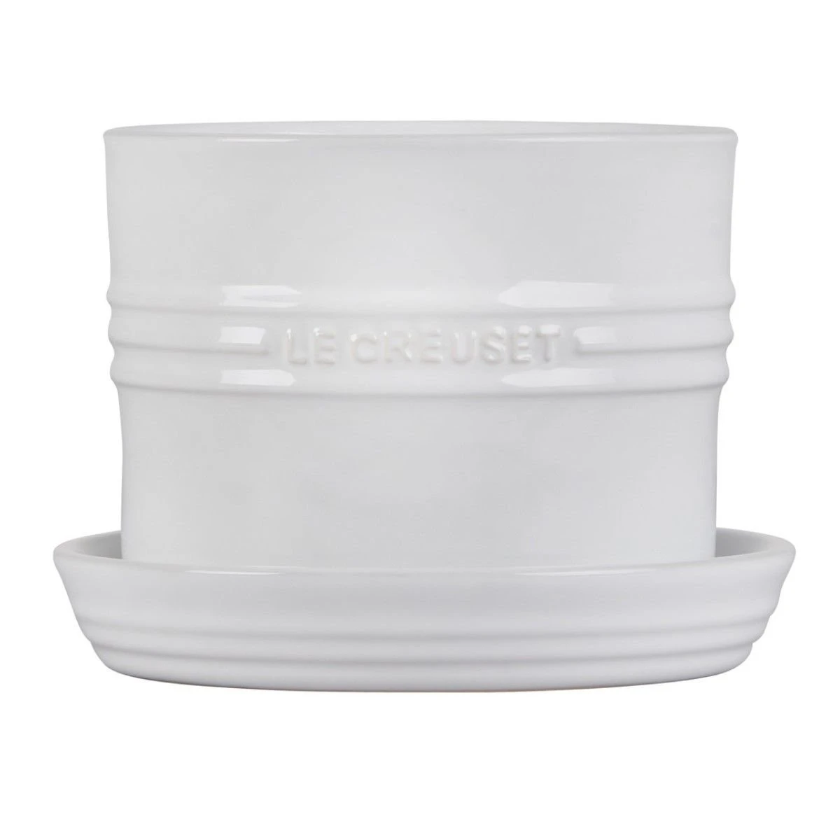 Le Creuset 5.5" Herb Planter | White - Image 2