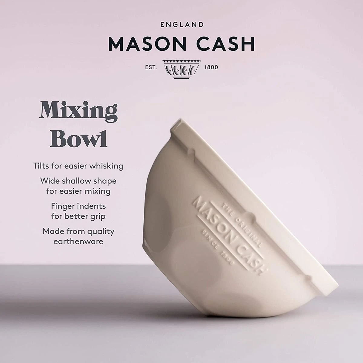 Mason Cash Innovative Kitchen Grip Stand 5.28 Qt Mixing Bowl - Image 8