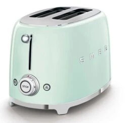 SMEG 2-Slice Toaster | Pastel Green