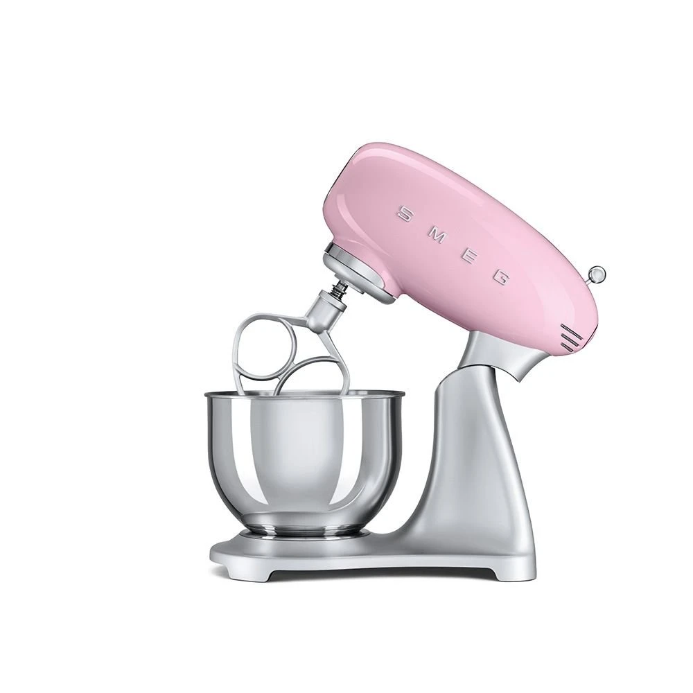 SMEG 5 Qt. Tilt-Head Stand Mixer | Pink - Image 4