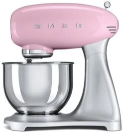 SMEG 5 Qt. Tilt-Head Stand Mixer | Pink