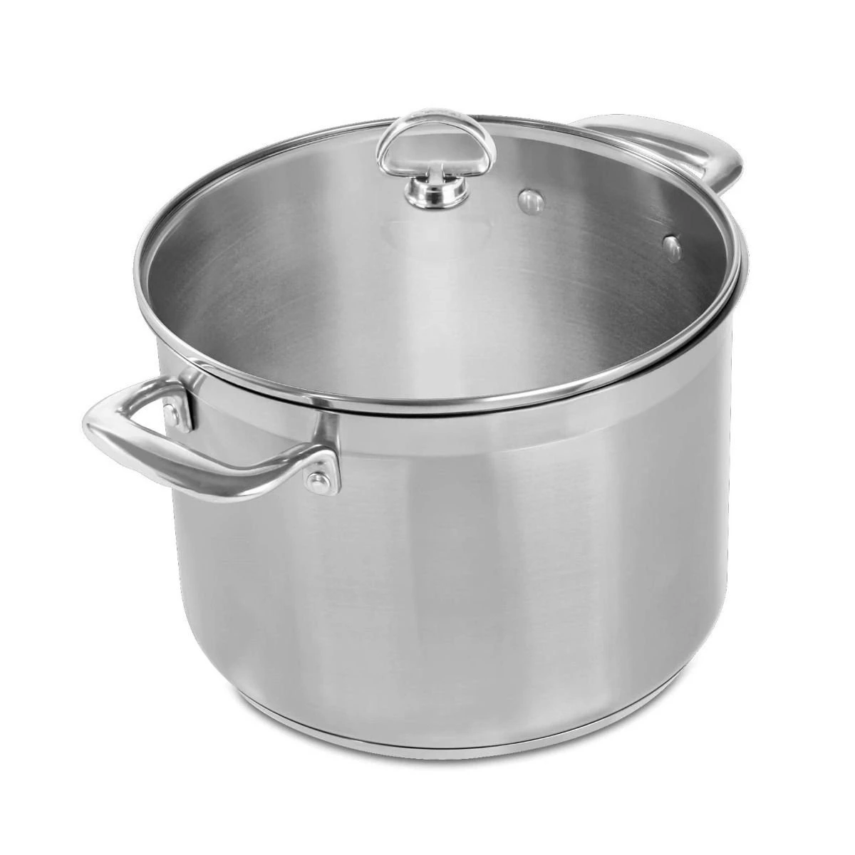 Chantal Induction 21 Stock Pot With Pasta/Steamer Insert + Glass Lid | 8 Qt. - Image 2
