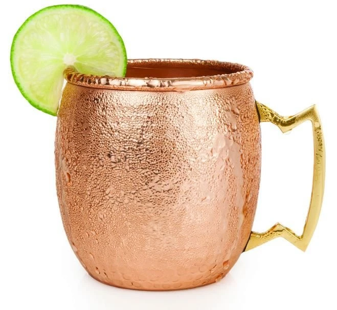 True Brands 16oz Old Kentucky Copper Moscow Mule Mug - Hammered