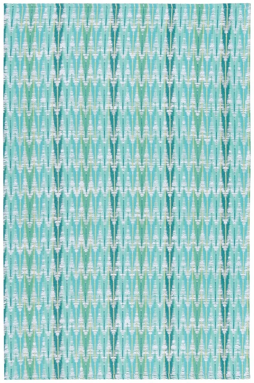 Now Designs By Danica Looma Dishtowel | Turquoise