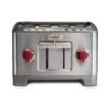 Wolf Gourmet 4-Slice Toaster | Red Knobs