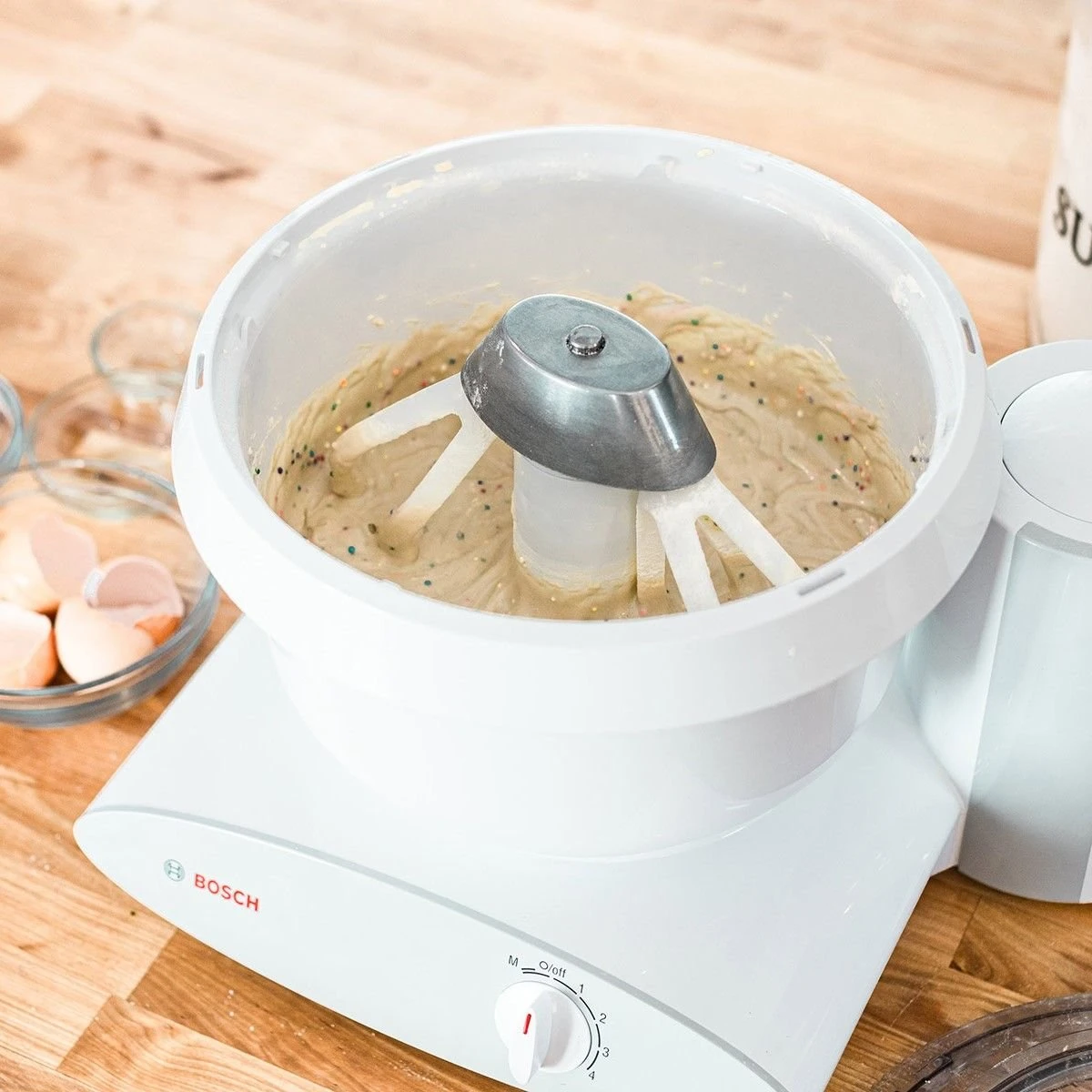 Bosch Universal Plus 6.5 Qt. Mixer + Cookie Package + Nordic Ware Baker's Half Sheet - Image 13